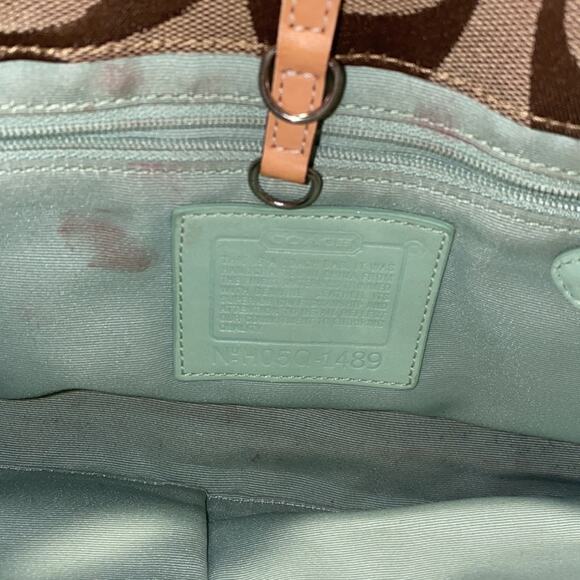 Vintage Coach Signature Fish Purse - Picture 5 of 7